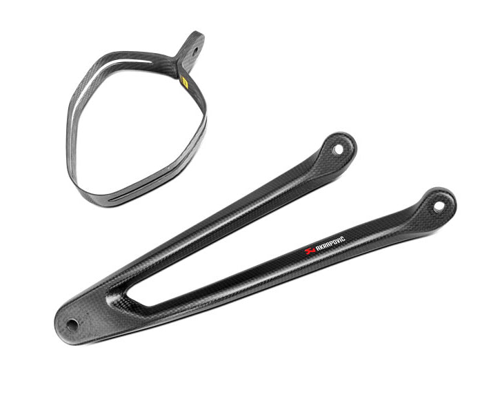 AKRAPOVIC P-MBK10E2 Кронштейн глушника з хомутом глушника (карбон) Kawasaki Ninja ZX-10R 2016-16 Photo-0