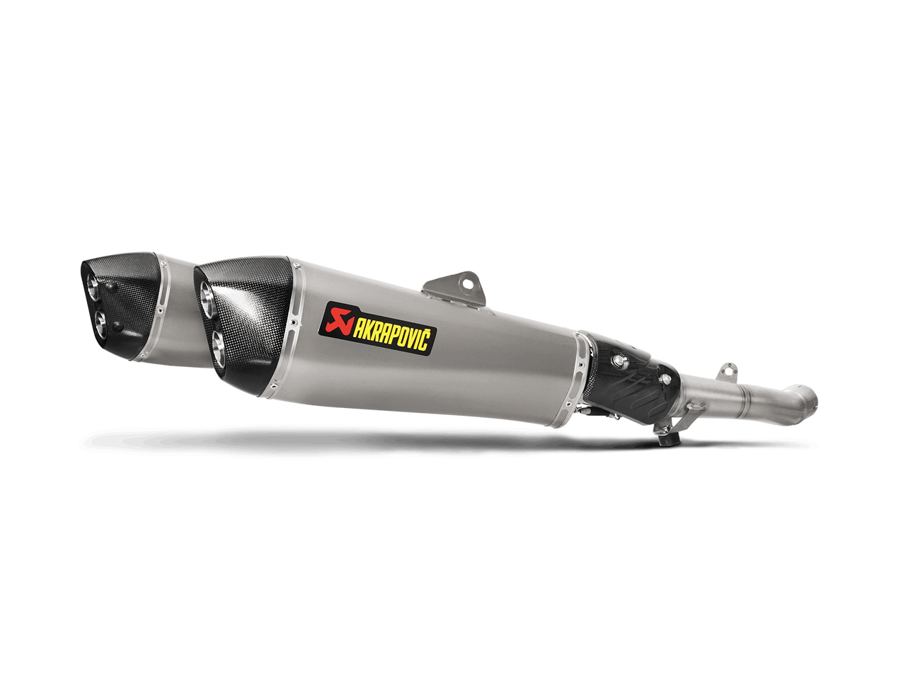 AKRAPOVIC s-K14SO6-HZAAT Вихлопна система Slip-On Line (Titanium) Kawasaki ZZR 1400, ZX14R 2016-2021 Photo-0