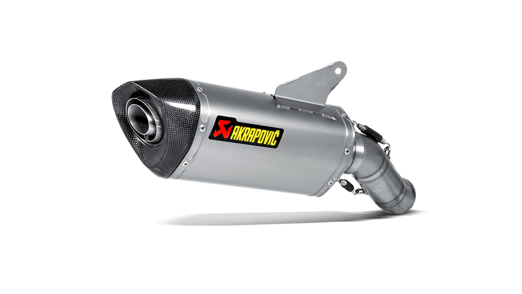AKRAPOVIC L-D8SO2 середня частина вихлопу (Titanium) Ducati Hypermotard 2013-16 Photo-1