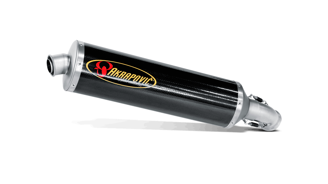 AKRAPOVIC SS-B12SO1-HC Вихлопна система Slip-On Line (Carbon) для BMW K 1200 R 2005-2008 Photo-0
