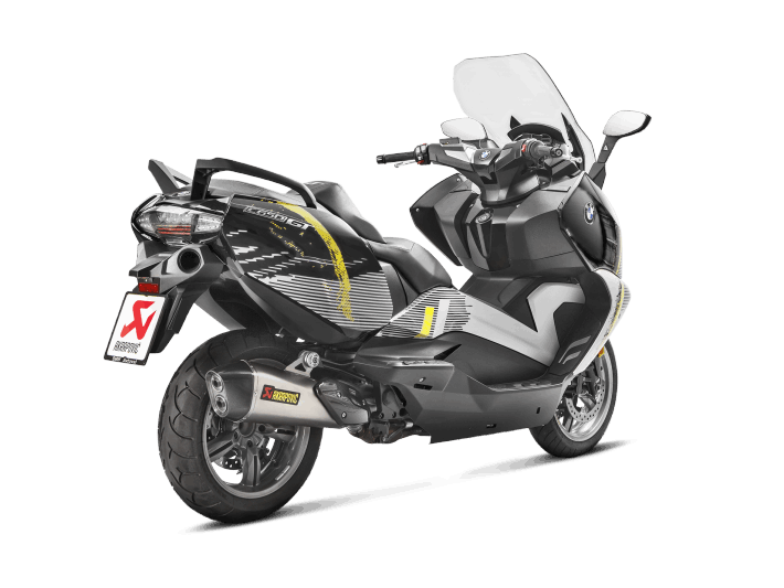 AKRAPOVIC S-B6SO8-HZAAT Вихлопна система Slip-On Line (Titanium) BMW C 650 GT 2016-2020 Photo-2