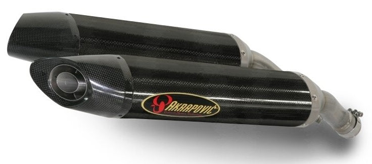 AKRAPOVIC s-Y10SO6-HDTC / 1 Вихлопна система Slip-On Line (Carbon) Yamaha YZF-R1 2004-6 Photo-0
