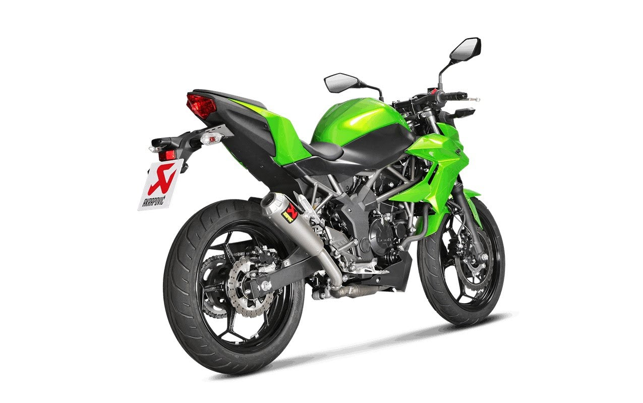 AKRAPOVIC s-K2SO8 - Cubt Вихлопна система Slip-On Line (Titanium) Kawasaki Ninja 250SL 2015-16 Photo-1