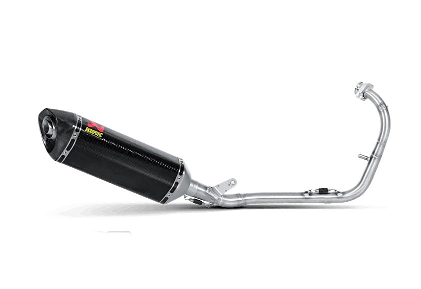 AKRAPOVIC s-Y125R1-ZC Вихлопна система Racing Line (Carbon) Yamaha YZF-R125 2008-13 Photo-0