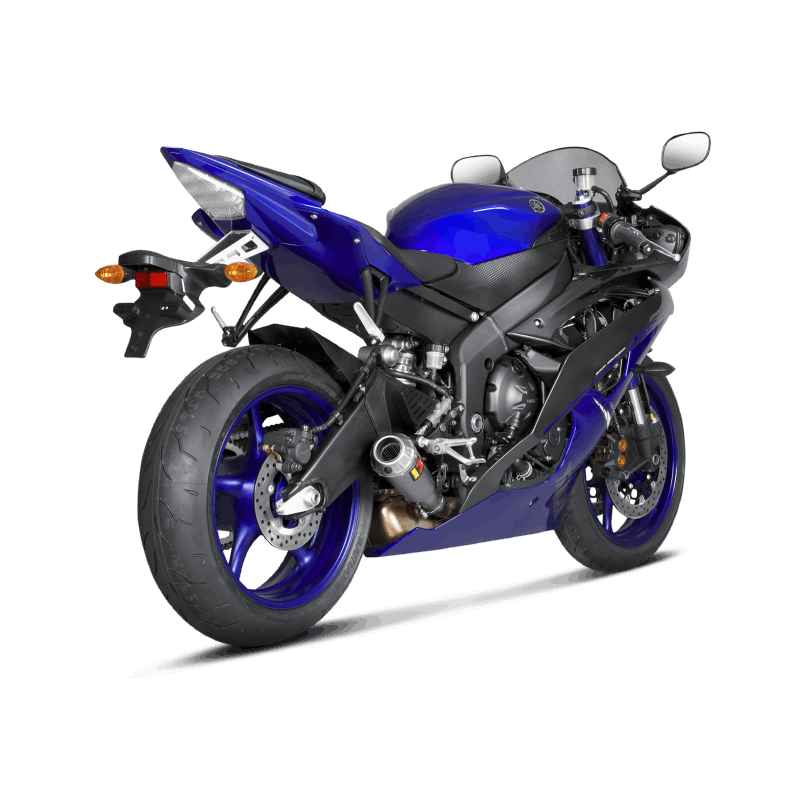 AKRAPOVIC s-Y6SO10-AHBT Вихлопна система Slip-On Line (Titanium) Yamaha YZF-R6 2006-16 Photo-1