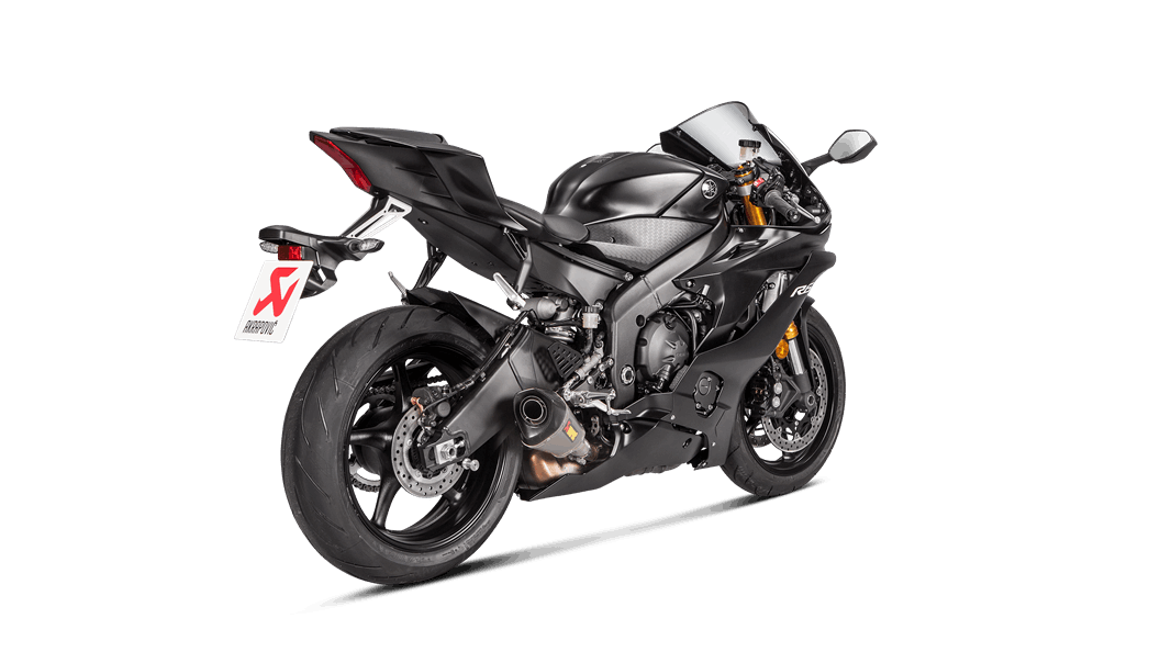 AKRAPOVIC S-Y6SO9-ASZ Вихлопна система Slip-On Line (Titanium) Yamaha YZF-R6 2010 - 2021 Photo-2