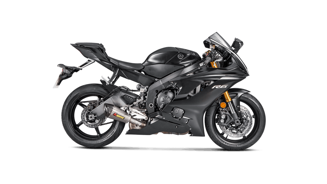 AKRAPOVIC S-Y6SO9-ASZ Вихлопна система Slip-On Line (Titanium) Yamaha YZF-R6 2010 - 2021 Photo-1
