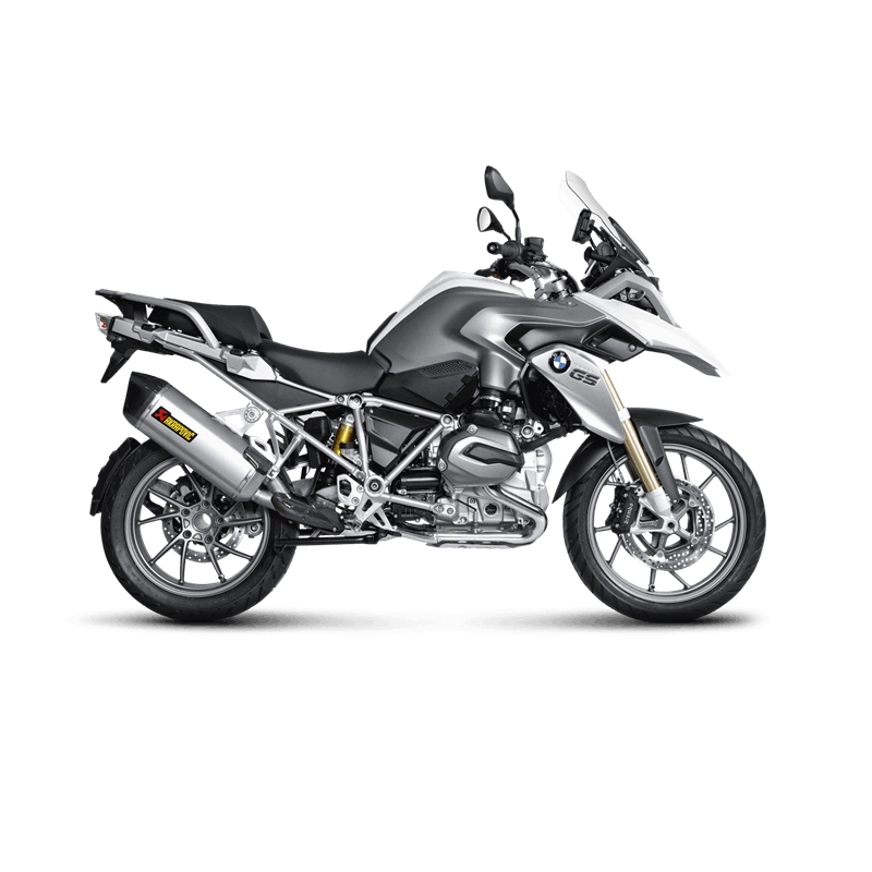AKRAPOVIC S-B12SO10-HAAT Вихлопна система Slip-On Line (Titanium) BMW R 1200 GS 2013-16 Photo-2