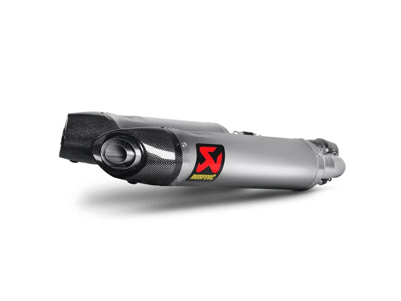 AKRAPOVIC S-A7SO3-HDT Вихлопна система Slip-On Line (Titanium) Aprilia SHIVER 750 / GT 2010-16 Photo-0