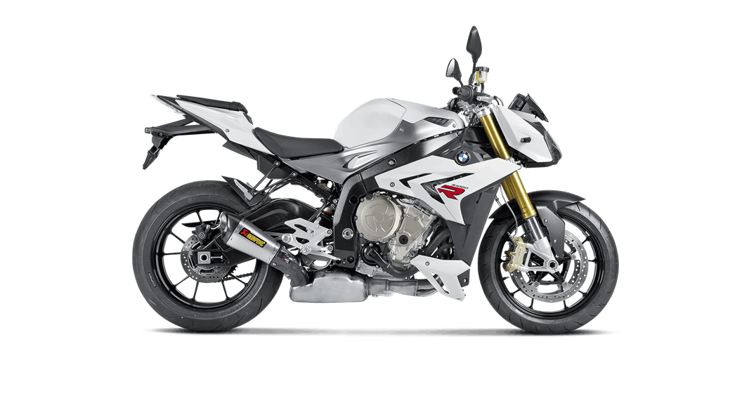 AKRAPOVIC S-B10SO1 - Hasz Вихлопна система Slip-On Line (Titanium) BMW S 1000 R 2014-16 Photo-1