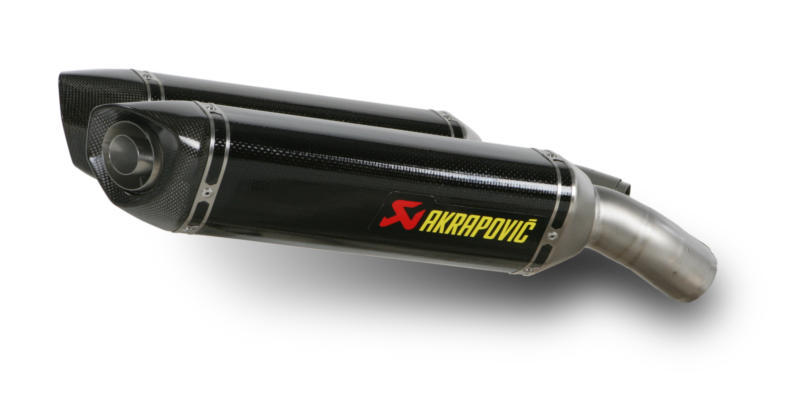 AKRAPOVIC S-D10SO3-ZC Вихлопна система Slip-On Line (Carbon) Ducati 1098 / 1098S 2007-08 Photo-0