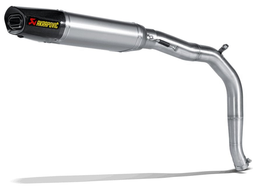 AKRAPOVIC S-T675SO3 - Hact Вихлопна система Slip-On Line (Titanium) Triumph Daytona 675 2006-08 Photo-0