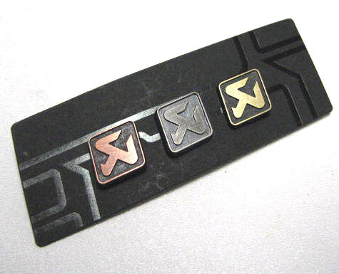 AKRAPOVIC 800983 Набір шпильок мідь/срібло/латунь - середній Photo-0