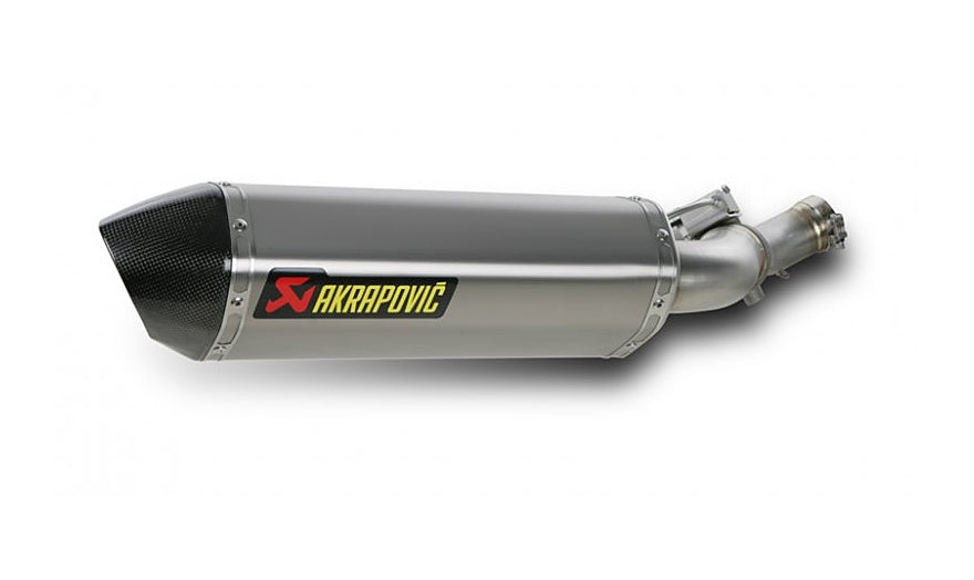 AKRAPOVIC S-H12SO1-HRT Вихлопна система Slip-On Line (Titanium) Honda VFR 1200f 2010-15 Photo-0