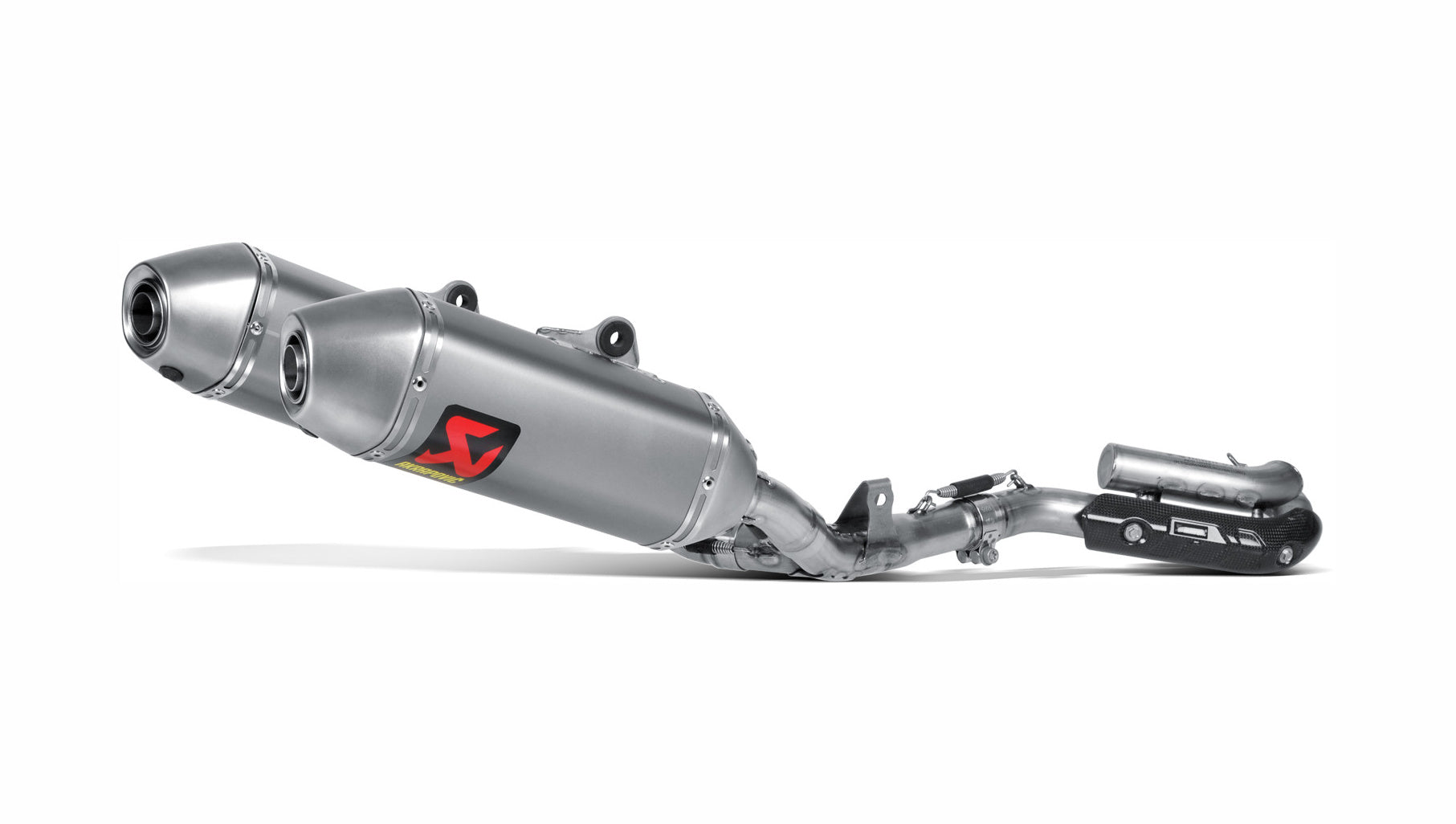 AKRAPOVIC S-H2MET8-QTA Вихлопна система Evolution Line (Titanium) Honda CRF 250 R 2014-15 Photo-0