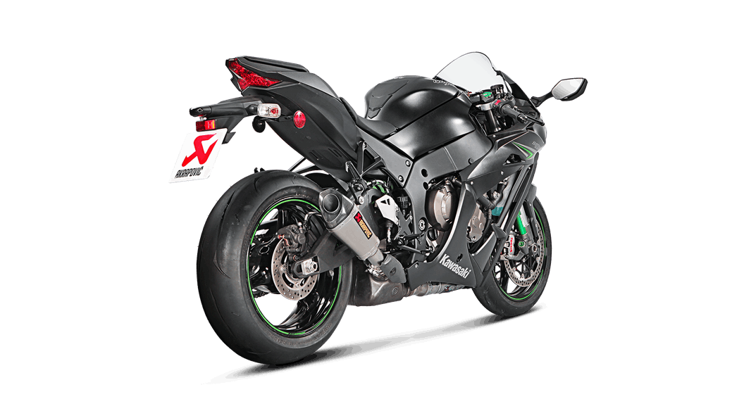 AKRAPOVIC s-K10SO17-ASZ Вихлопна система Slip-On Line (Titanium) Kawasaki Ninja ZX-10R 2016 Photo-2