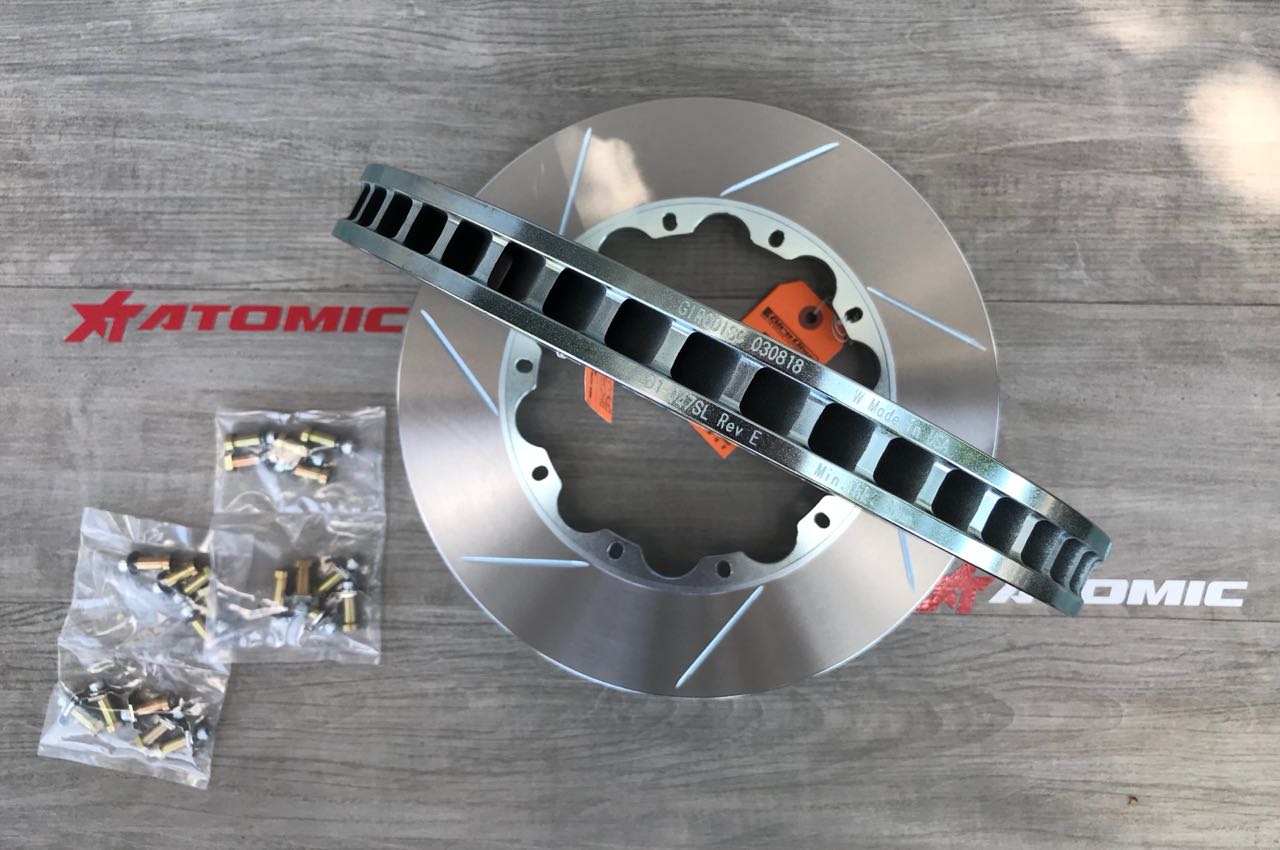 GIRODISC D1-047 Комплект запасних кілець переднього ротора для MITSUBISHI Lancer Evo X/HONDA Civic Type R FK8/FL5 Photo-2
