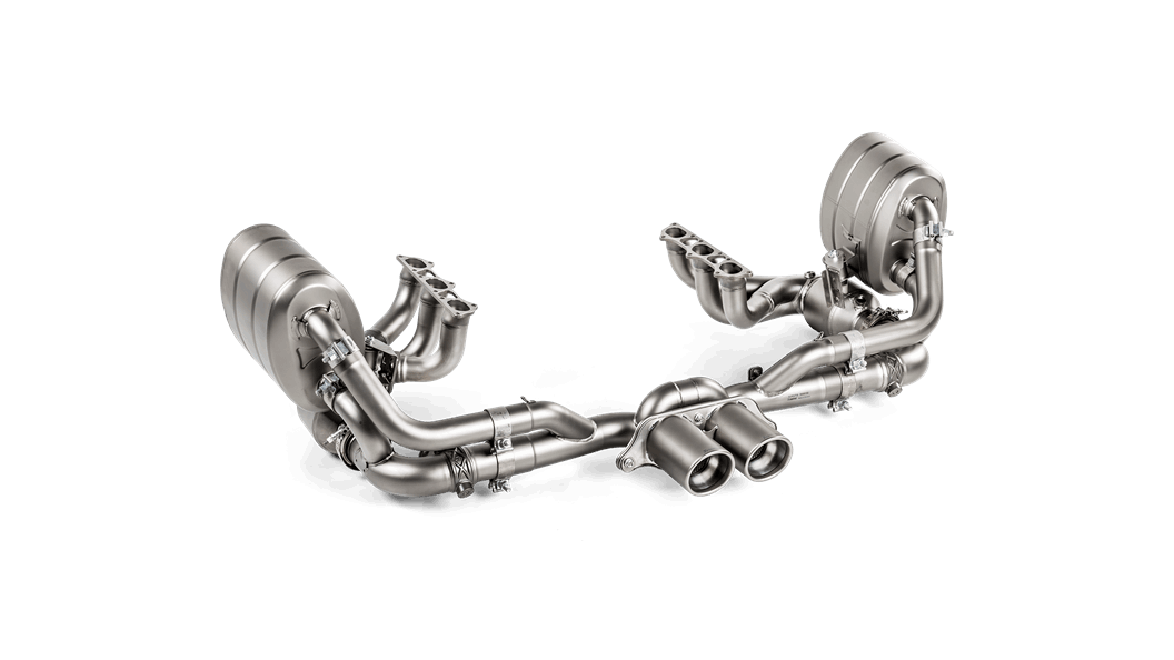 AKRAPOVIC E-PO/T/6/1 Набір колекторів Evolution (Titanium) для PORSCHE 911 GT3RS (991.2)-OPF/GPF 2019-2020 Photo-1