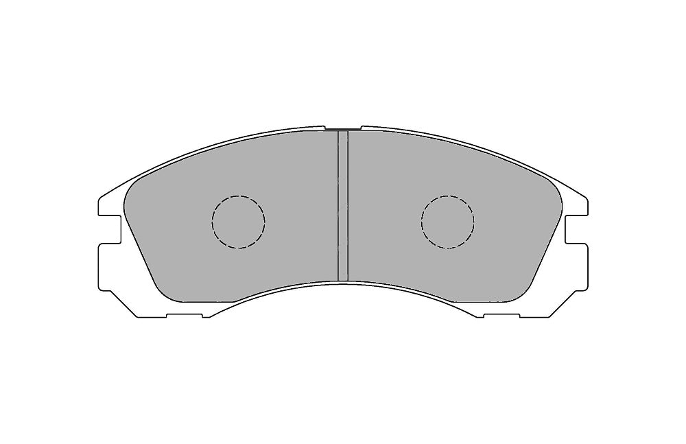 FERODO FCP765Z Передні гальмівні колодки DSUNO для MITSUBISHI Lancer EVO 6 / 7 / Montero Sport / Pajero Photo-0
