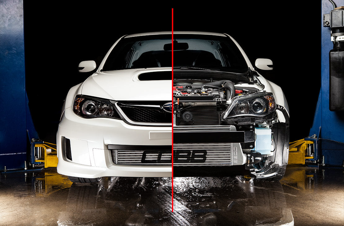 COBB 724500-SL Комплект фронтального інтеркулера (Silver) SUBARU WRX 2008-2014 Photo-1