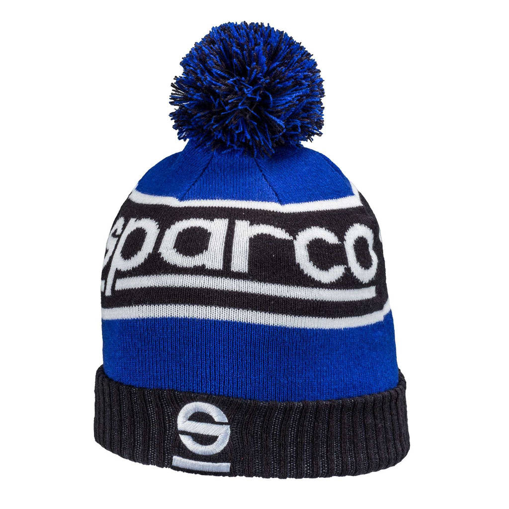 SPARCO 01232BMAZ Шапка в'язана WINDY, синя Photo-1