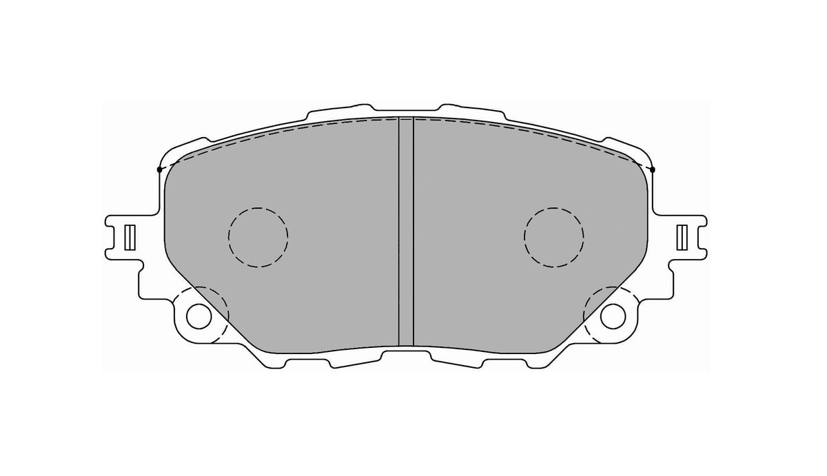 FERODO FCP4873H Передні гальмівні колодки DS2500 для MAZDA MX-5 (ND) Photo-0