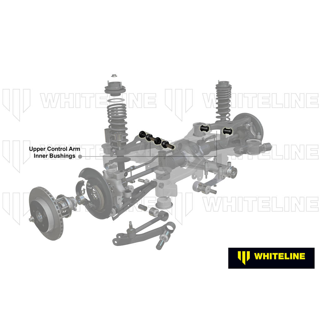 WHITELINE W0590 Комплект внутрішньої передньої втулки заднього верхнього важеля підвіски для Mitsubishi Lancer Evo 4 5 6 7 8 9 Photo-1