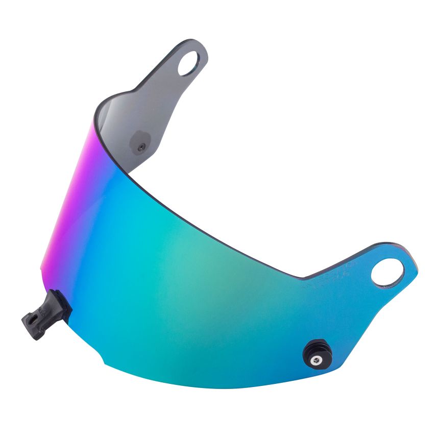 STILO YA0806 Візор для шоломів ST5 Iridium blue dark, синій дзеркальний, сильна тонування Photo-0