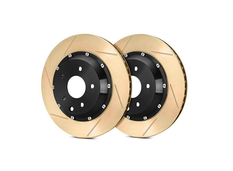 STOPTECH 81.344.9931 гальмівні диски передні 2PC Aero & Hat Pair з насічкою Zinc Coated для FORD Mustang 2013-2014 Photo-0