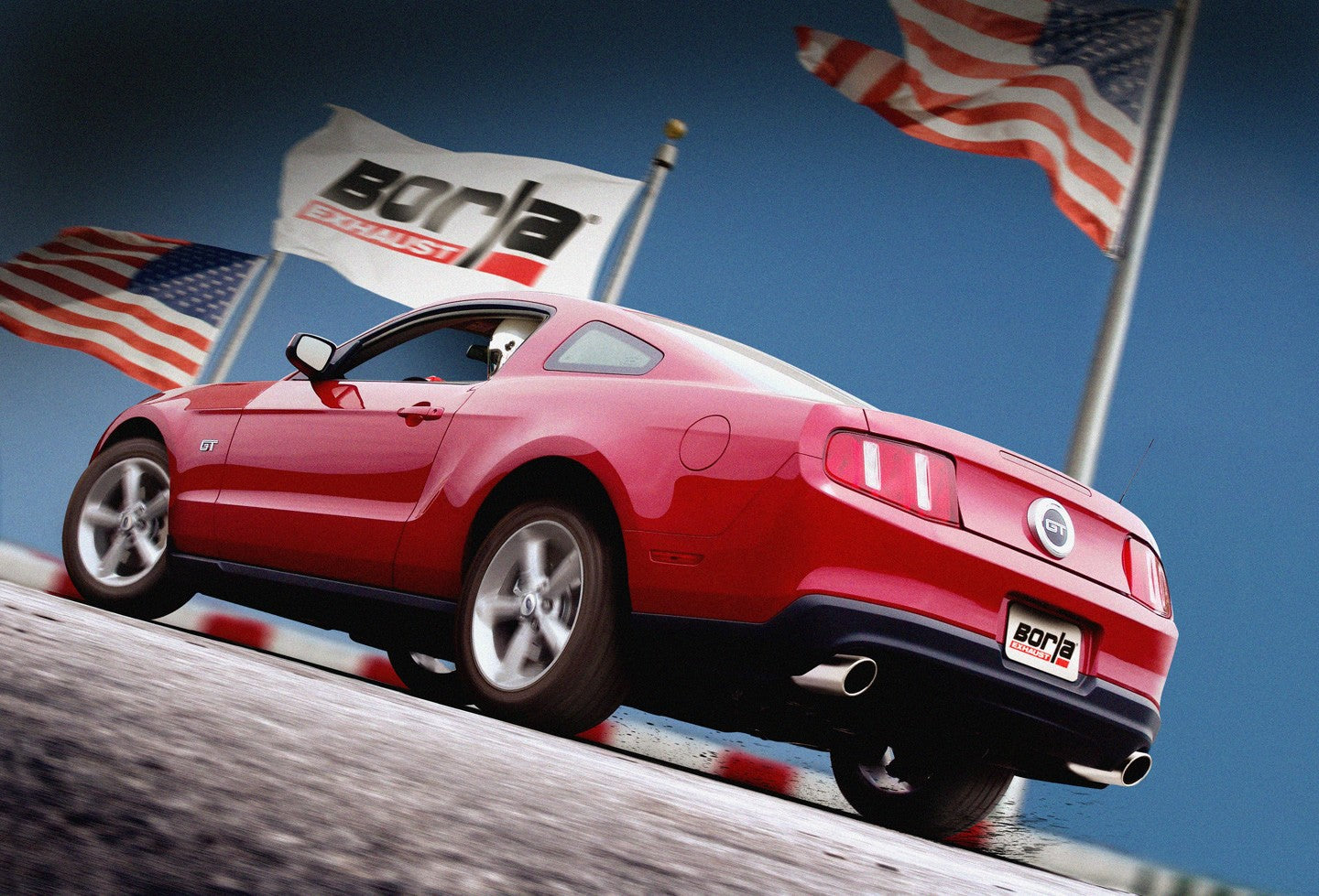 BORLA 11777 Задній глушник Rear Section Mustang GT 2010 S-Type Photo-1