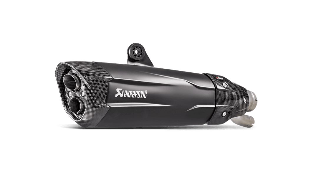 AKRAPOVIC S-B10SO6-HDVDZBL Вихлопна система Slip-On Line (Titanium) BMW S 1000 RR 2017-2018 Photo-0
