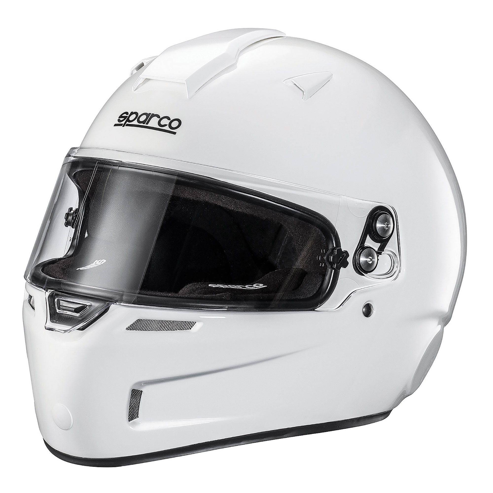 SPARCO 0033553ML Шолом для картингу SKY KF-5w, SNELL KA2015/FIA 8858, білий, розмір M + Photo-0