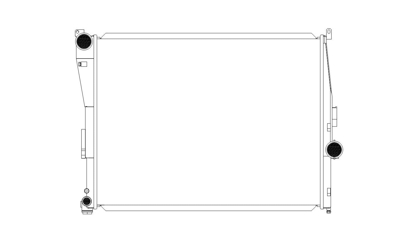 CSF 3055 Радіатор для BMW 320i / 323 / 325 / 328 / 330 / Z4 1999-2003 Photo-1