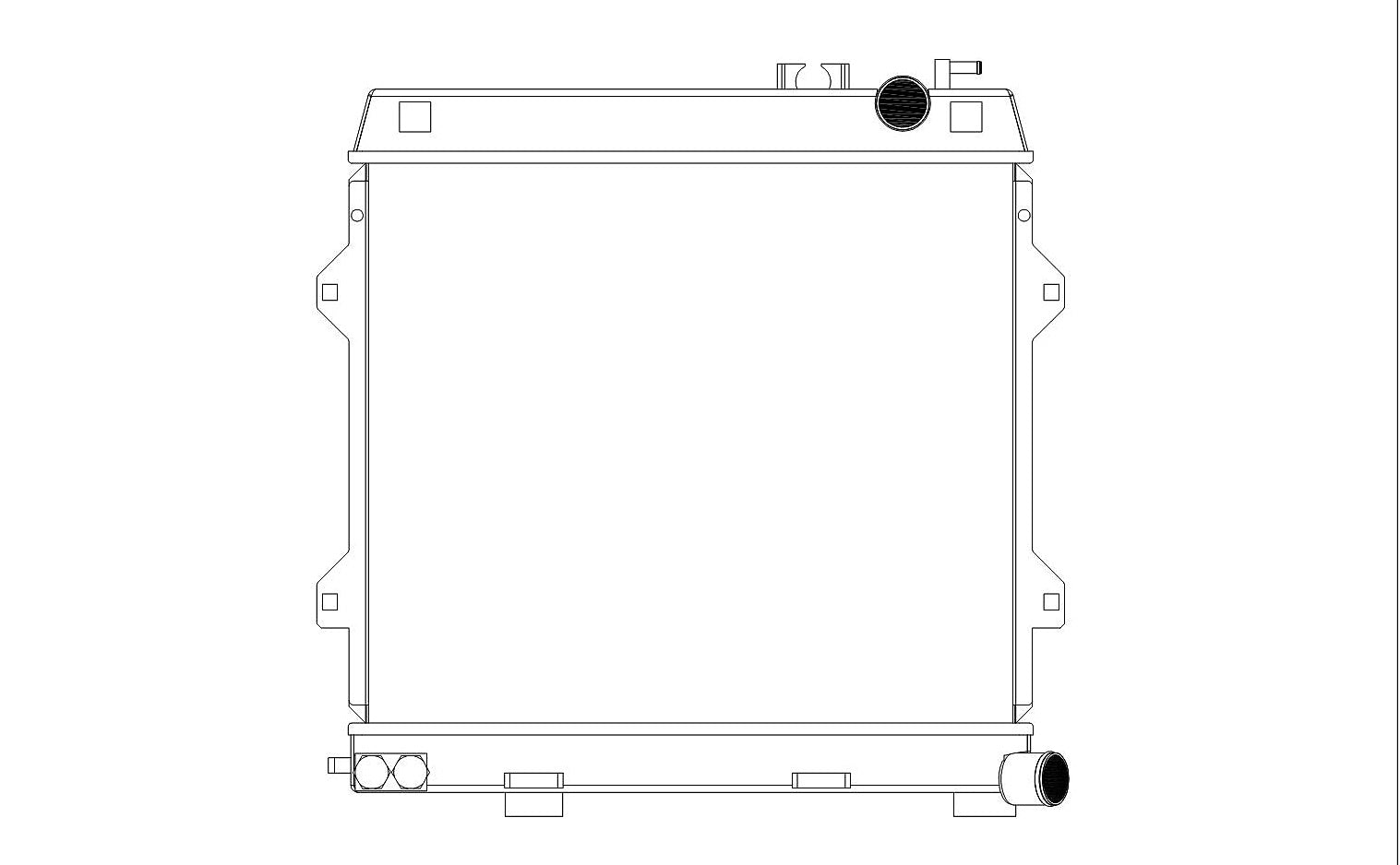 CSF 7063 Радіатор для BMW E30 M3 2.7L 1987-1991 Photo-1