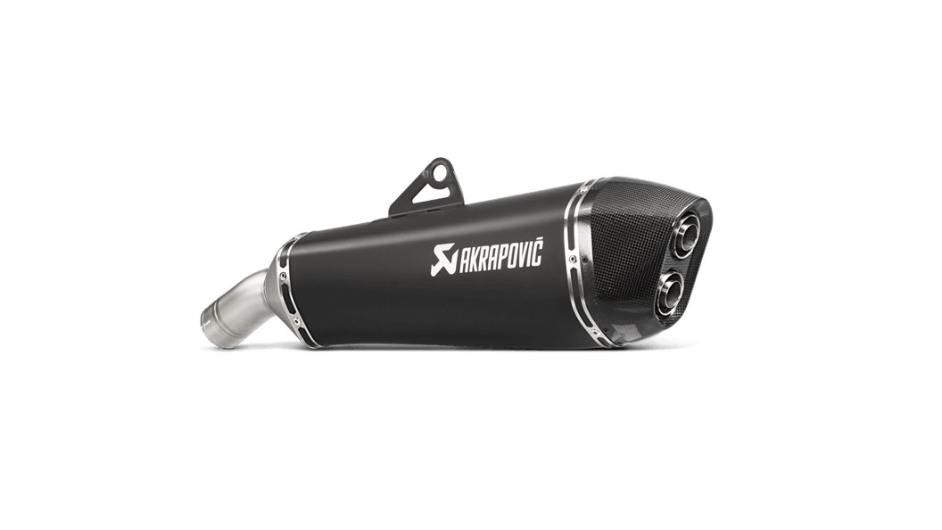 AKRAPOVIC S-B8SO7-HZAABL титанова Вихлопна система Slip-On Line для BMW F 800 R / F 800 GT Photo-0