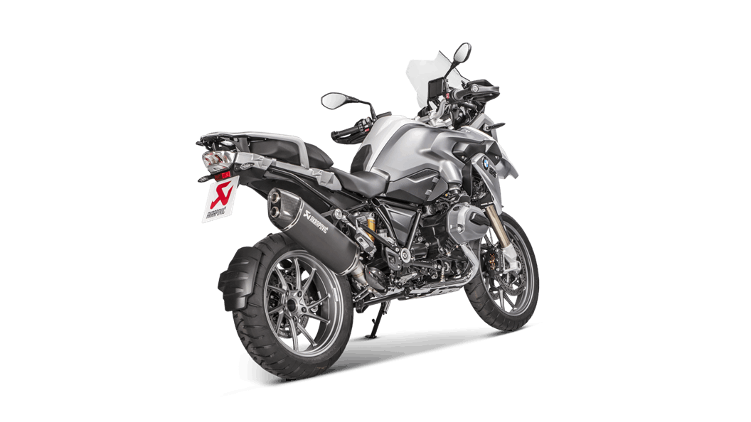 AKRAPOVIC S-B12SO16-HAABL Вихлопна система Slip-On Line (Titanium) BMW R 1200 GS 2013 - 2018 Photo-2