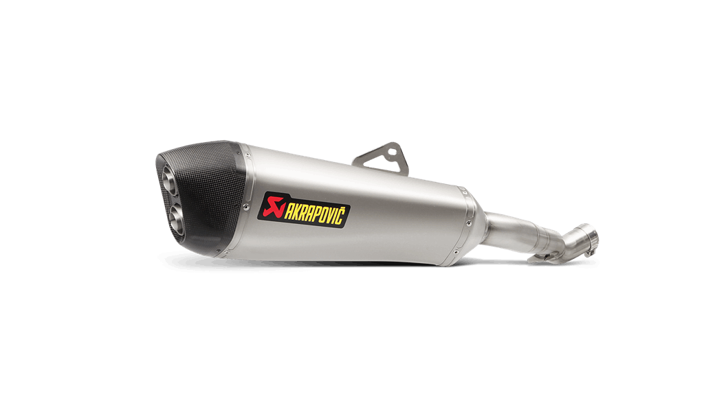 AKRAPOVIC S-H12SO4 - Hzaat Вихлопна система Slip-On Line (Titanium) HONDA VFR1200X CROSSTOURER 2016-2020 Photo-0