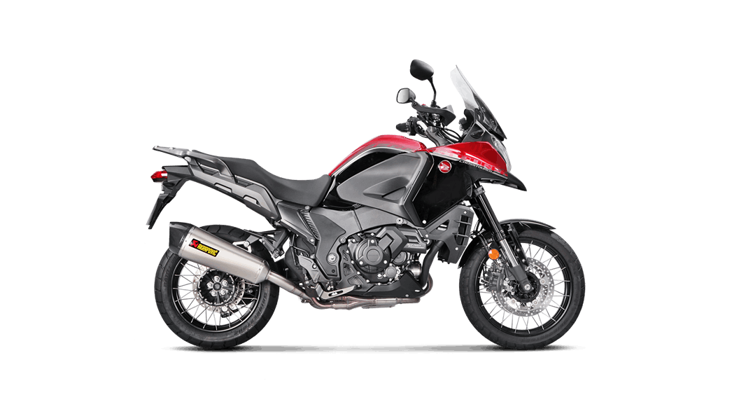 AKRAPOVIC S-H12SO4 - Hzaat Вихлопна система Slip-On Line (Titanium) HONDA VFR1200X CROSSTOURER 2016-2020 Photo-1