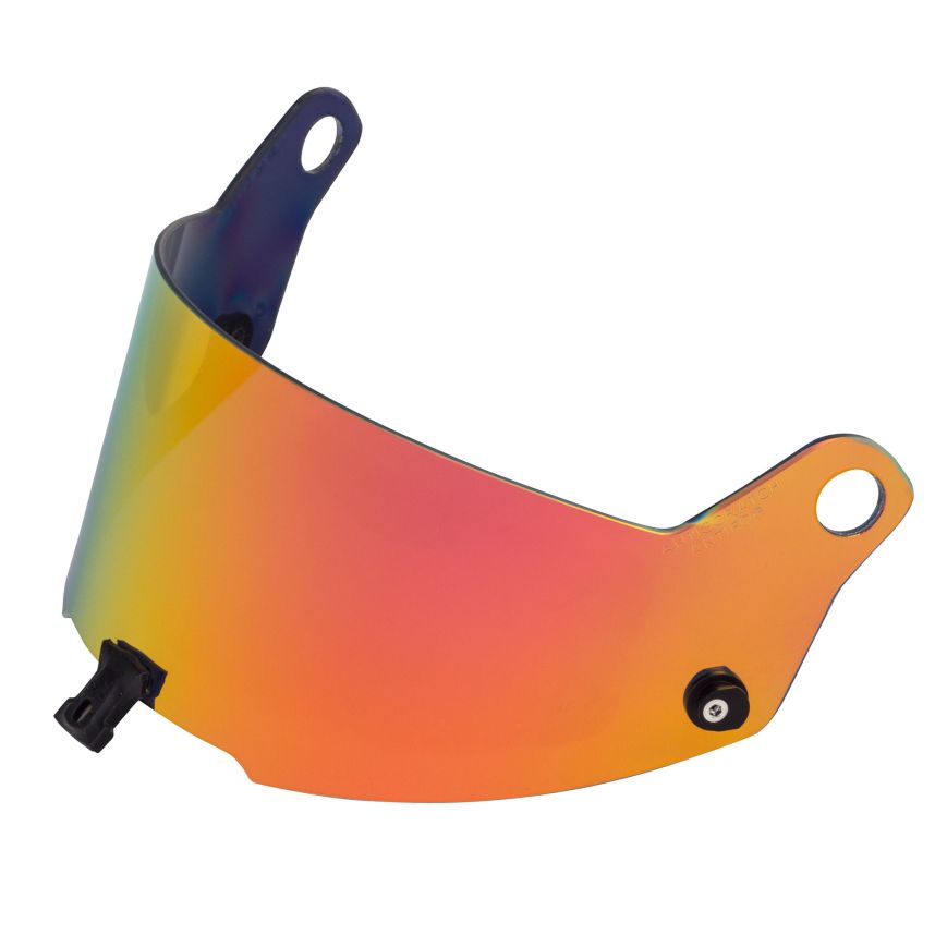 STILO YA0808. 2 Візор для шоломів ST5 Iridium red dark, червоний дзеркальний, сильне Тонування Photo-0