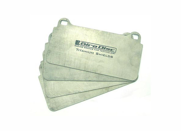 GIRODISC TS-0917-4 Титанові термопластини для супортів PORSCHE Rear Photo-0