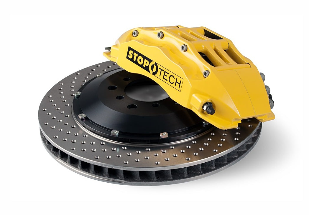STOPTECH 83.114.6800.82 Гальмівна система перед 2PC 380X32 / ST60 жовтий AUDI S5 '08 FR Photo-0
