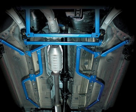 CUSCO 564 492 FS Підсилювач під днище передній для MITSUBISHI EVO 7/8/9 Photo-1