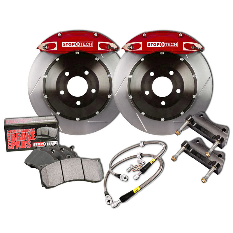 STOPTECH 83.895.4300.71 Гальмівна система перед 2PC 328X28 / ST40 червоний VW GOLF MK7 GTI '15 Photo-0