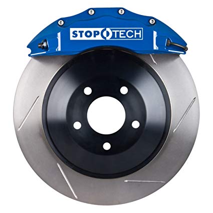 STOPTECH 82.874.6D00. 21 Гальмівна система перед BBK TOYOTA LC200/LX570 2008 (синя) ST65 380X35 Photo-0