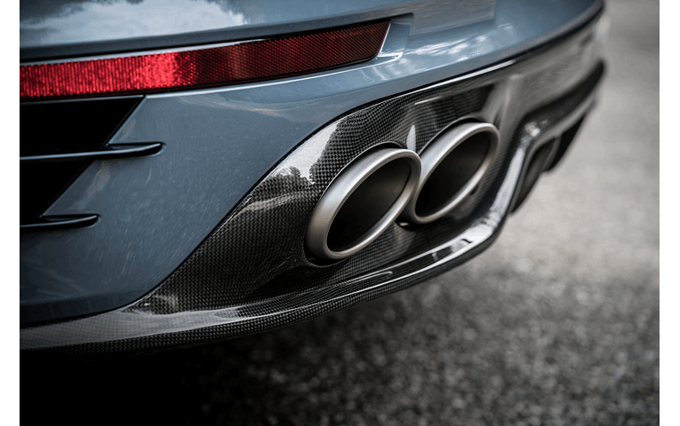 AKRAPOVIC DI-PO/CA/4/G Задній дифузор (Carbon/Gloss) для PORSCHE 911 Turbo/Turbo S (991.2) 2016 Photo-4