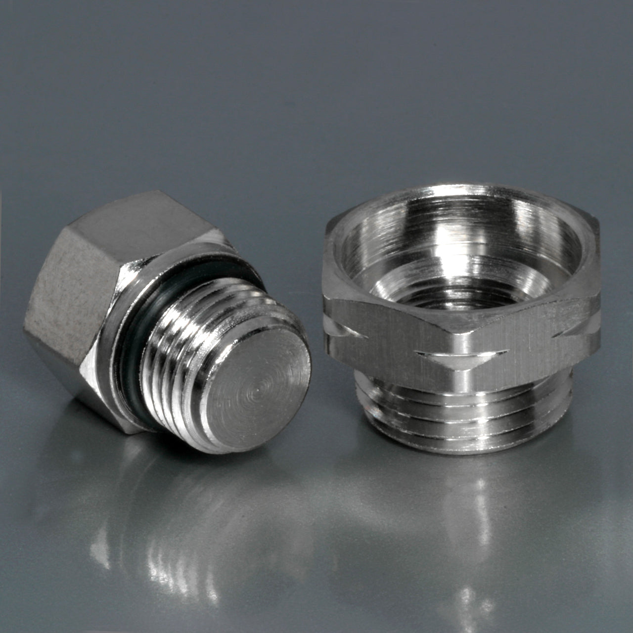 AQUAMIST 806-357N Адаптер під форсунку M8 до 1/8 NPT Photo-1