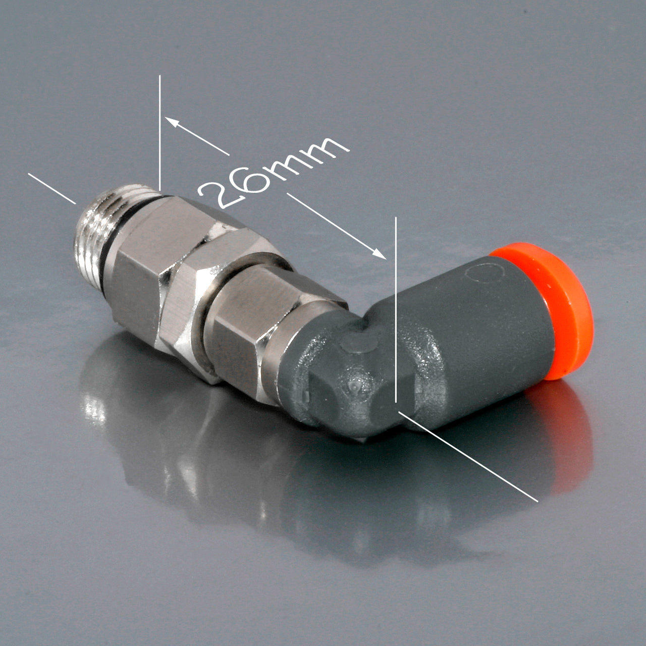 AQUAMIST 806-388 Адаптер для форсунок під прямим кутом (4 мм) Photo-1