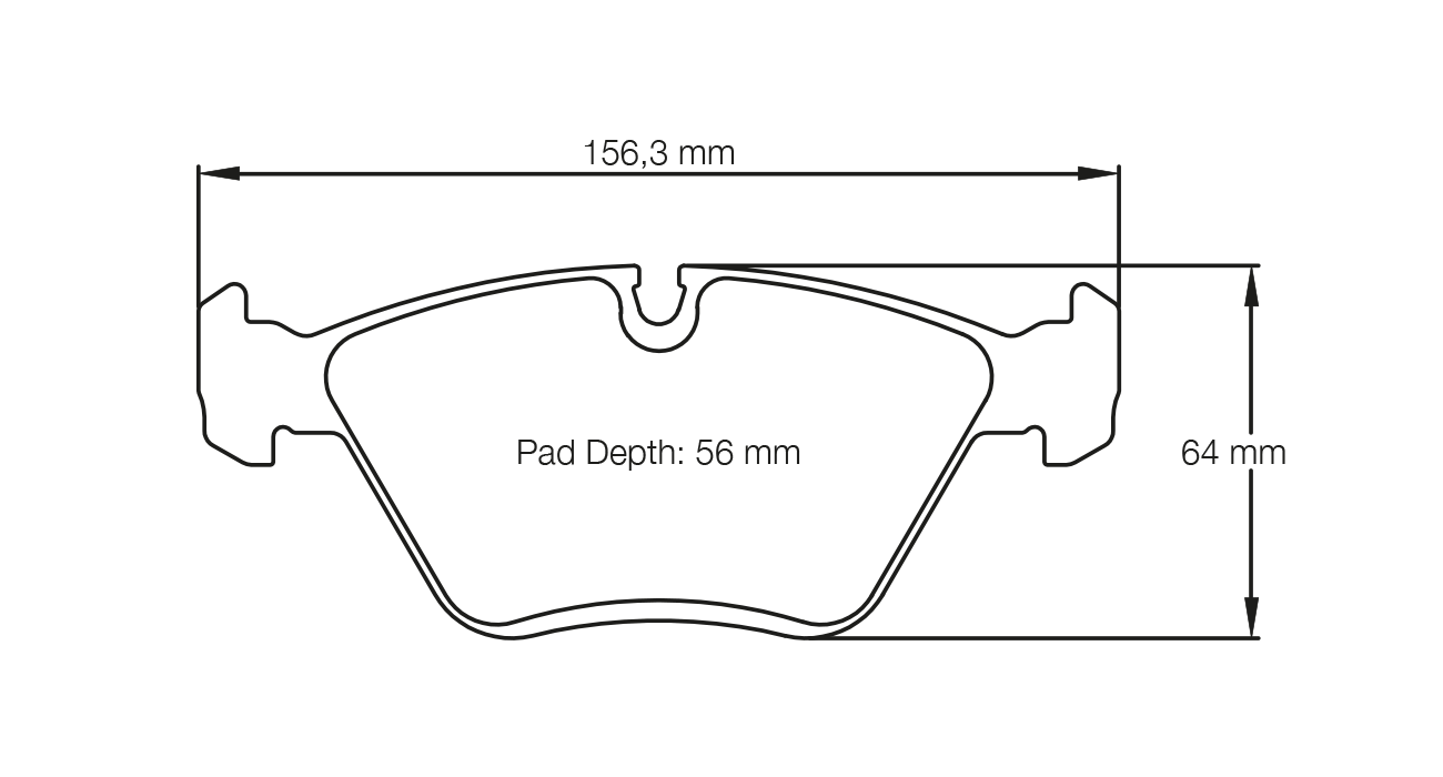 PAGID 1295-RSL1 Передні гальмівні колодки для BMW M3 (E46) / M3 CSL (E46) / M5 (E39) Photo-0