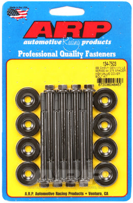 ARP 134-7503 Комплект болтів кришки шестигранного клапана сталь для CHEVROLET LS Gen III/IV, з проставкою 0,375 Photo-0