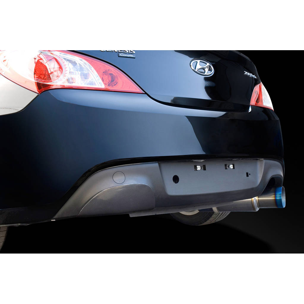 TOMEI TE301A-HY01A Карбонова накладка на задний бампер HYUNDAI GENESIS COUPE Photo-1